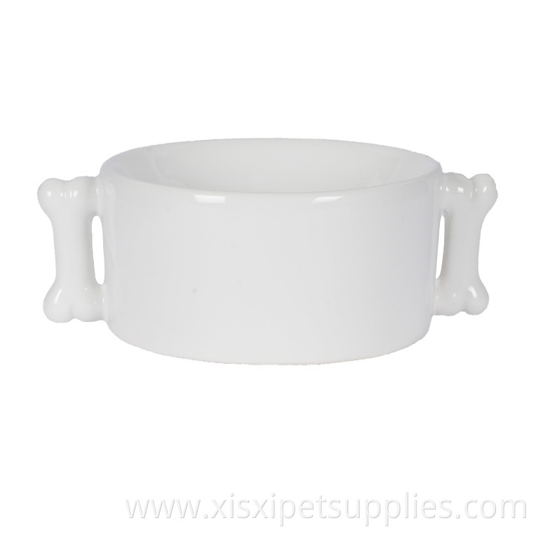 Hot Sale Lovely Safety Feeding or Watering Ceramic Dog Bowl for Medium Small Dogs